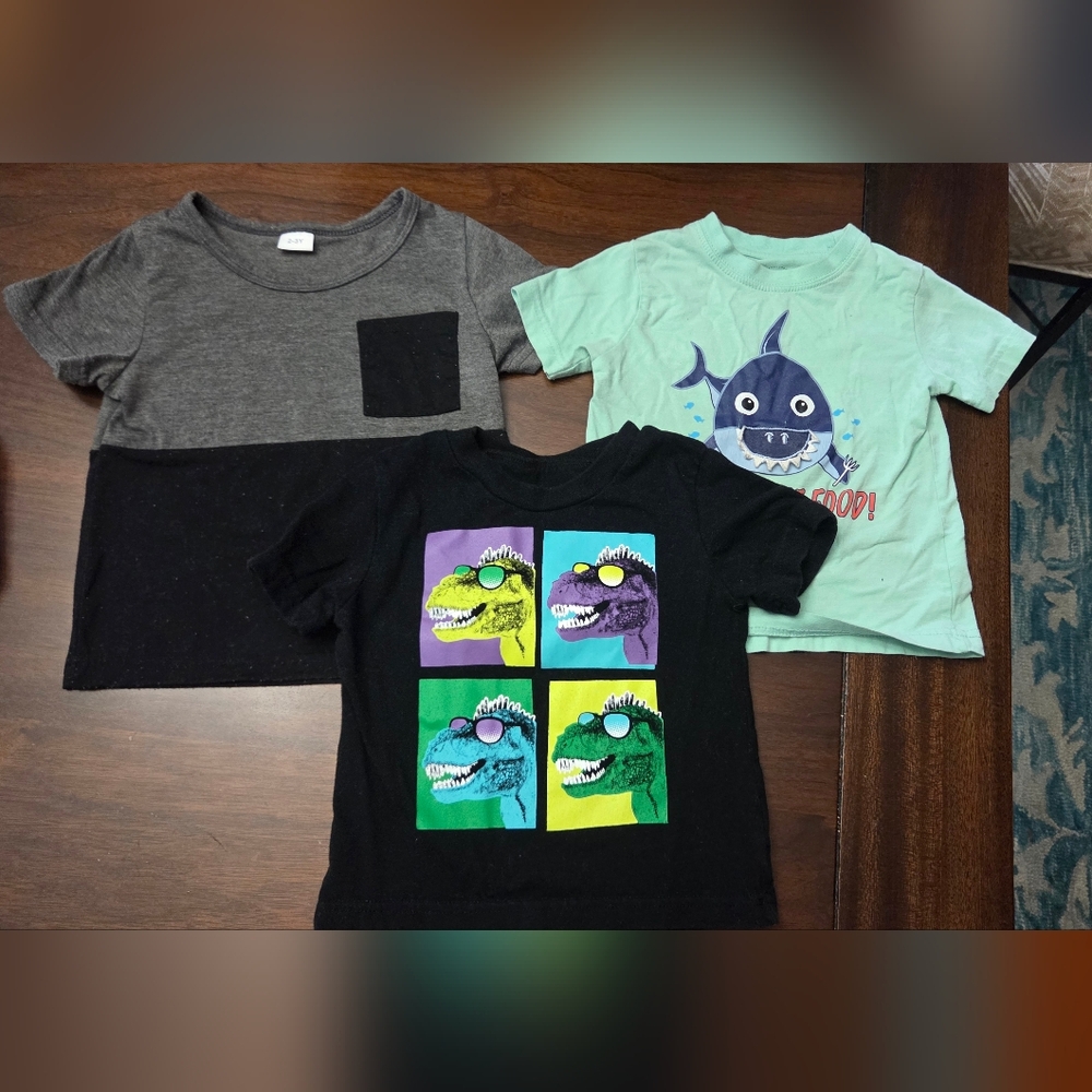Kids Graphic T-Shirts 2t Bundle (3 Shirts)